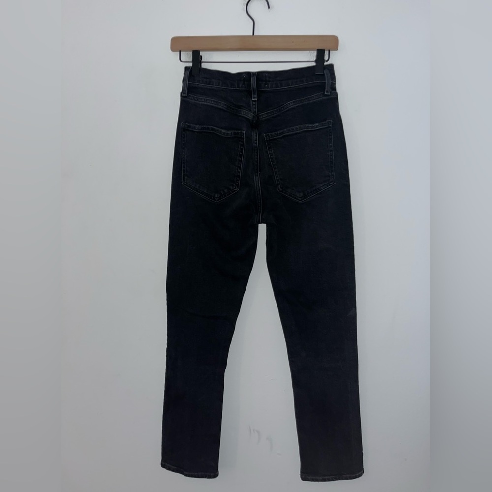 AGOLDE Riley High Rise Straight Crop in Panoramic Size 25 - Picture 5 of 11